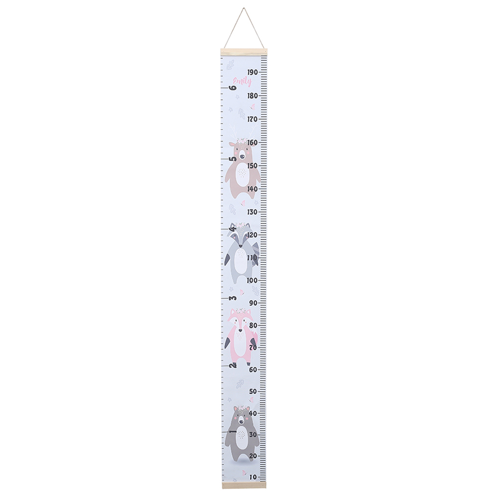 Wall Hanging Baby boy room Height Chart Height Measure Ruler Child Kids Growth Chart Home Decoration for Girls Boys: A