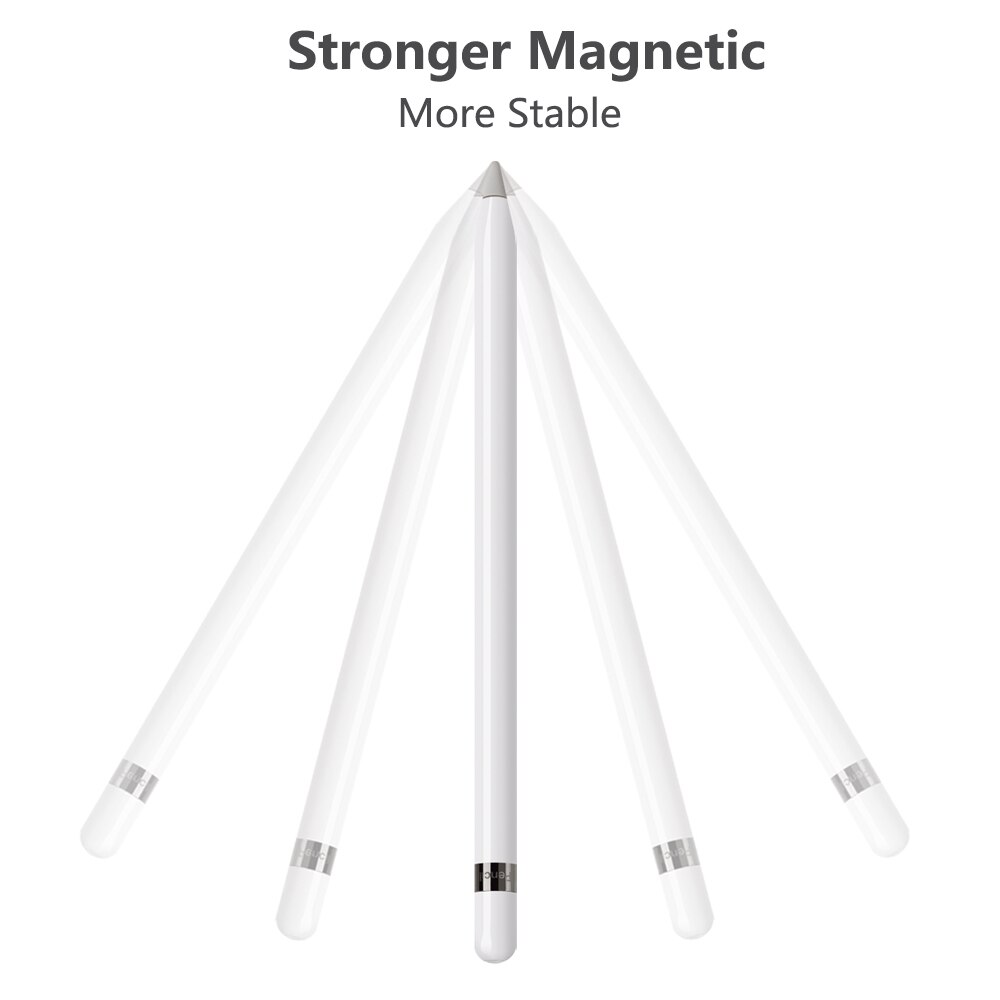 EnohpLX wymiana Tib dla Apple Pencil 2 1 iPencil stalówka dla iPad Air Stylus dla Apple Pen Adapter magnetyczna wymiana Cap