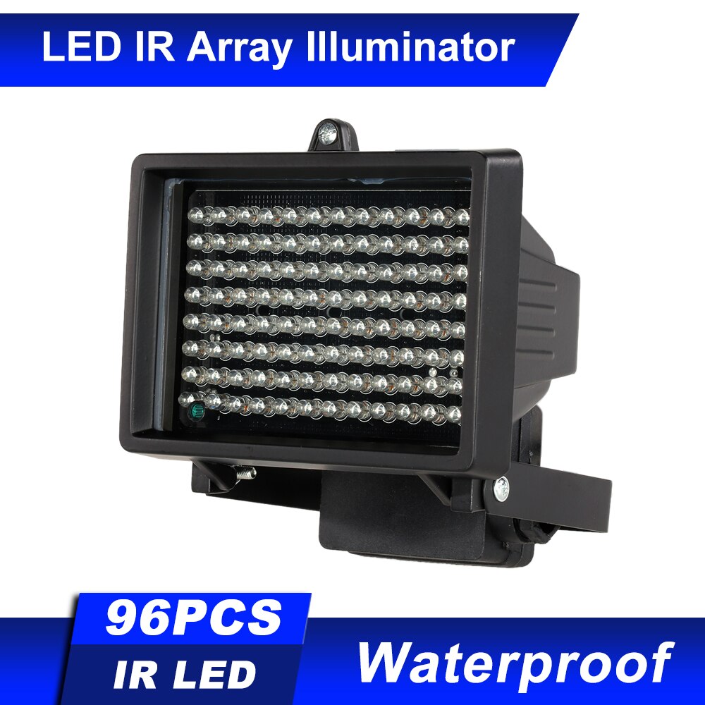 IR Illuminator Array Infrared Lamps Night Vision Outdoor Waterproof 96 LEDS For CCTV Security Camera