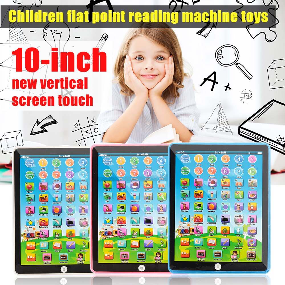 Studenten Ipad Tablet Kreative Pädagogisches Computer Kunststoff 10 Inch Entwicklung Blinkende Kinder Lernen