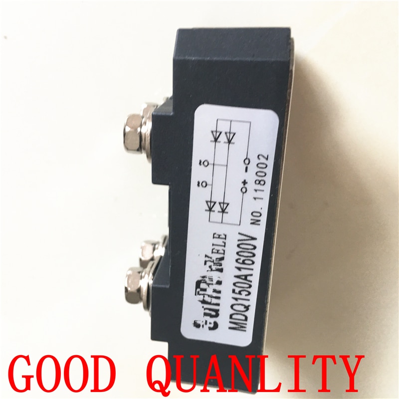 60A 1600V 1-fase Gelijkrichtermodule – Diodebrug Met 4 Aansluitklemmen, Voor Voeding En PCB, Ideaal Voor Hoge Stromen