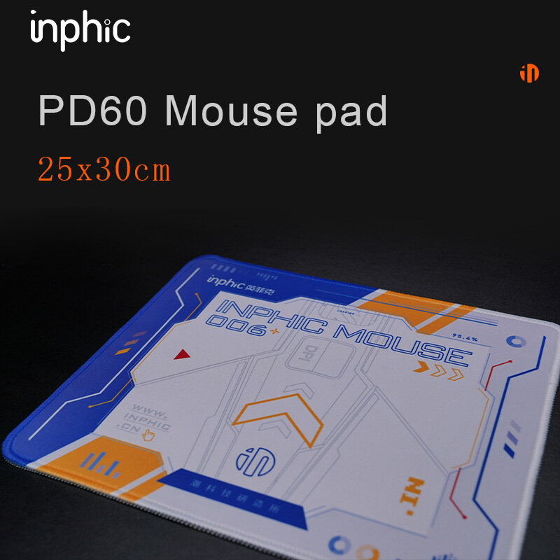 INPHIC PD60 Mouse pad for Office Gaming Use Sci-Fi Mecha Style Mouse Mat 25X30CM