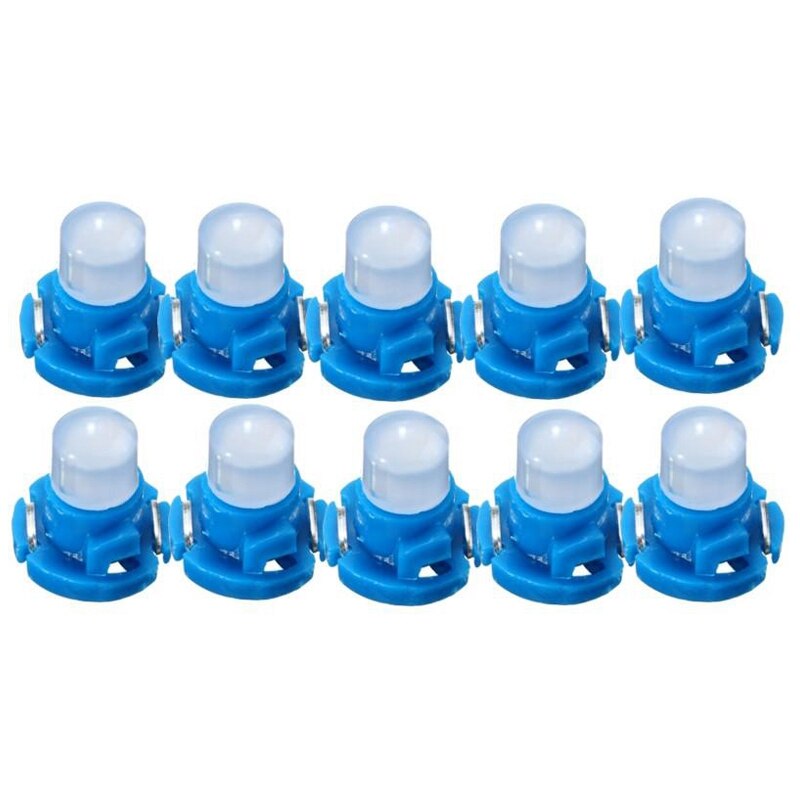 10Pcs Auto Dash Instrument Base Light Lamp T4.2 Cob Car Wedge Dashboard Lamp DC12V Lamp