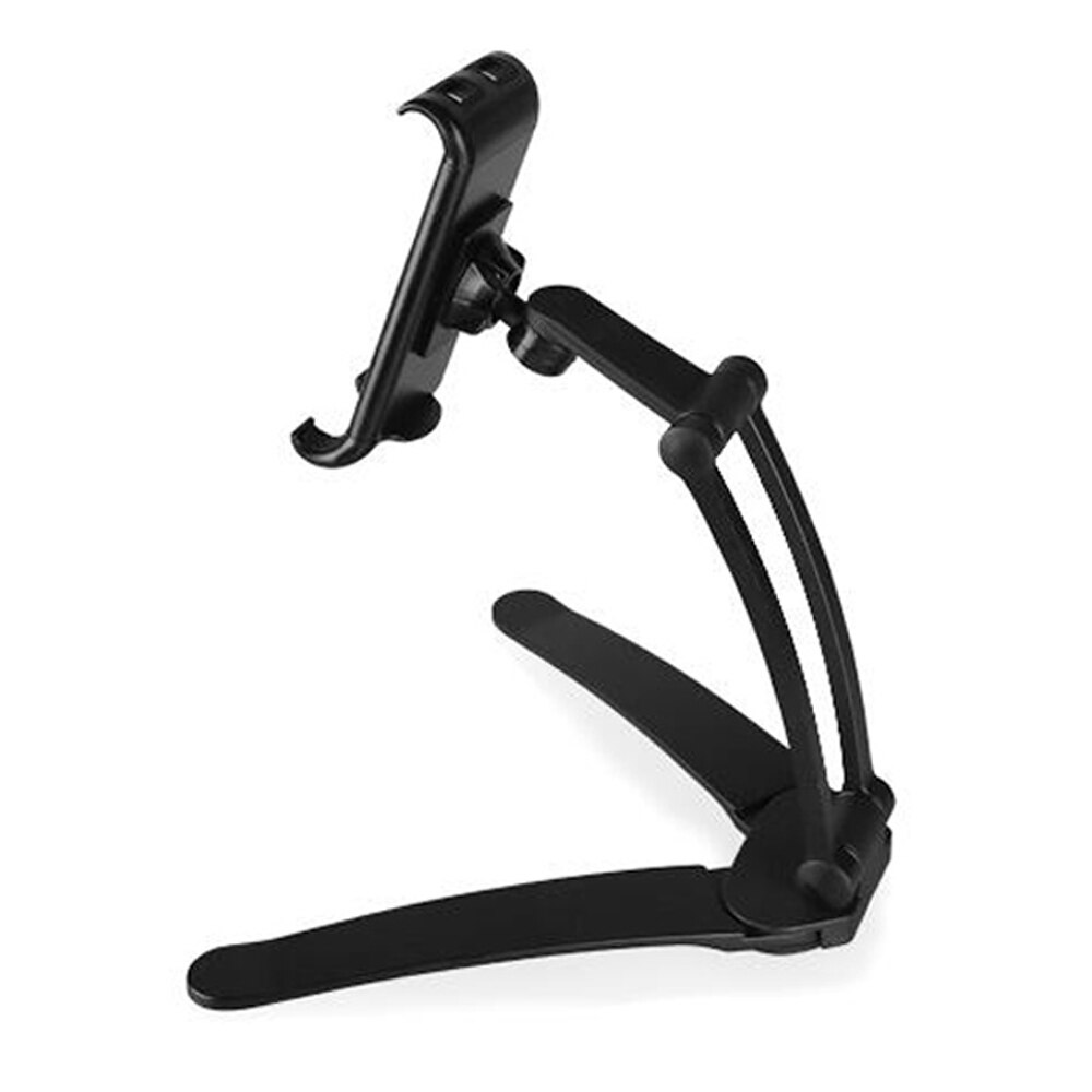 Azimiyo tabletstandaard, wandmontage, bureaustandaard voor tablets van 5-10.5 inch breed, metalen ipad-standaard voor ipad-houder