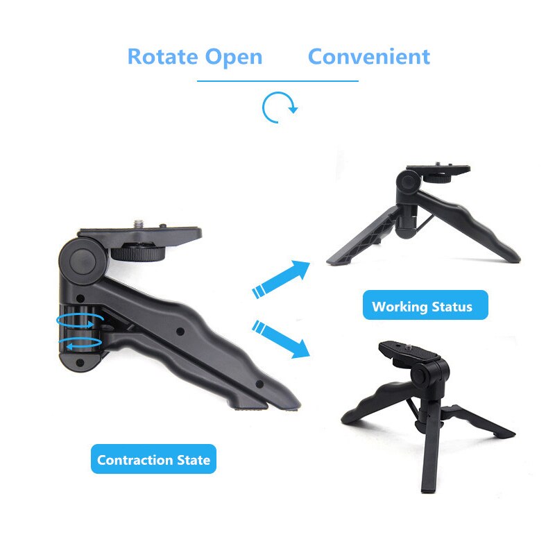 Mini trípode para cámara, monopié, palo de Selfie para teléfono móvil, soporte para cámara Gopro DSLR