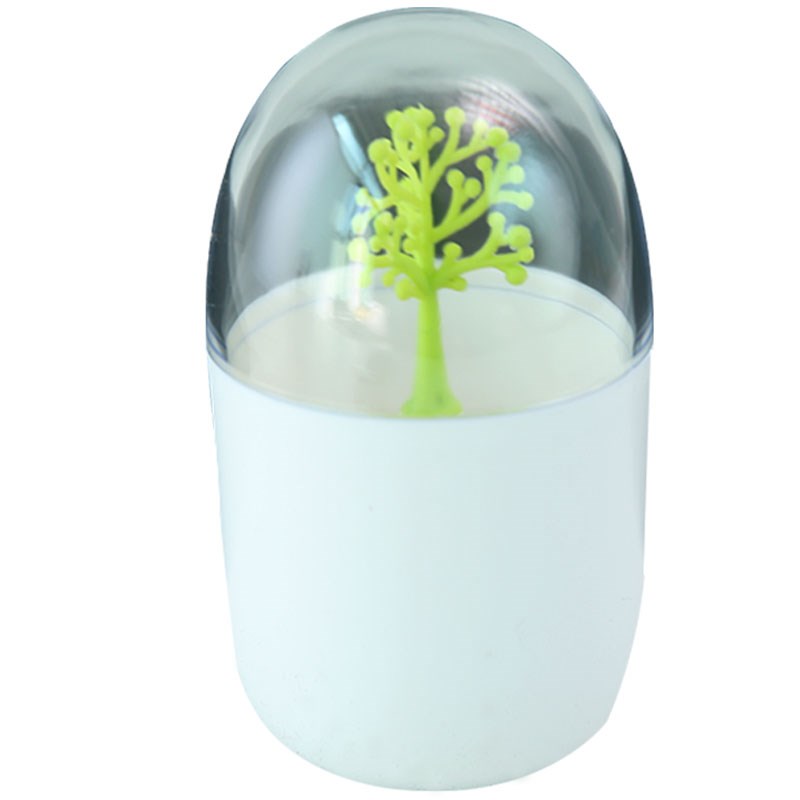 Hometree 1pc bord dekorere gennemsigtig plante/dyr tandstikker opbevaringsbokse vatpinde boks støv tandstikker boks opbevaring tank  h105