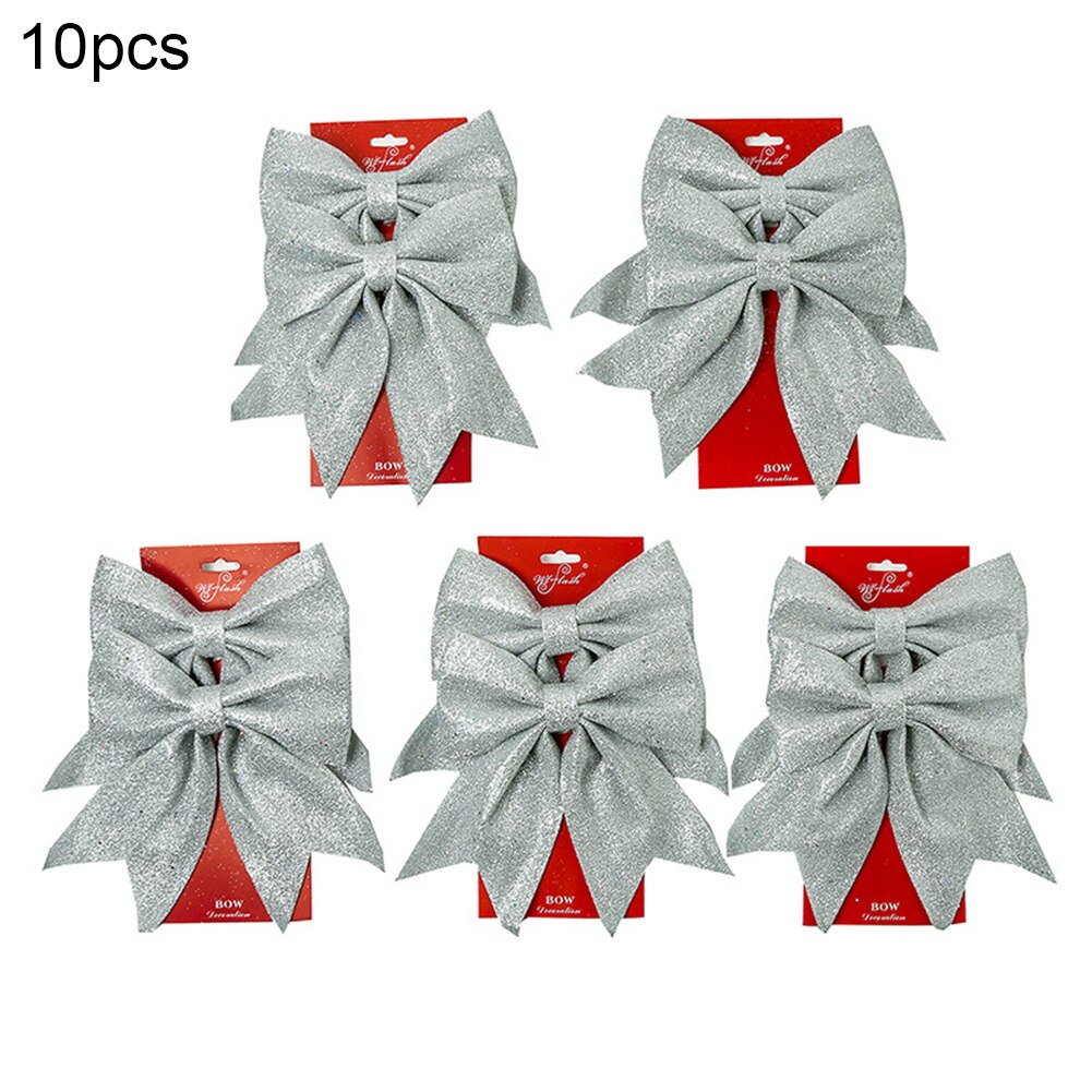 Red Large Christmas Bow Wreath Xmas Tree Embellishment Bow Tie for Wedding Festival Year Decorations Party: C3