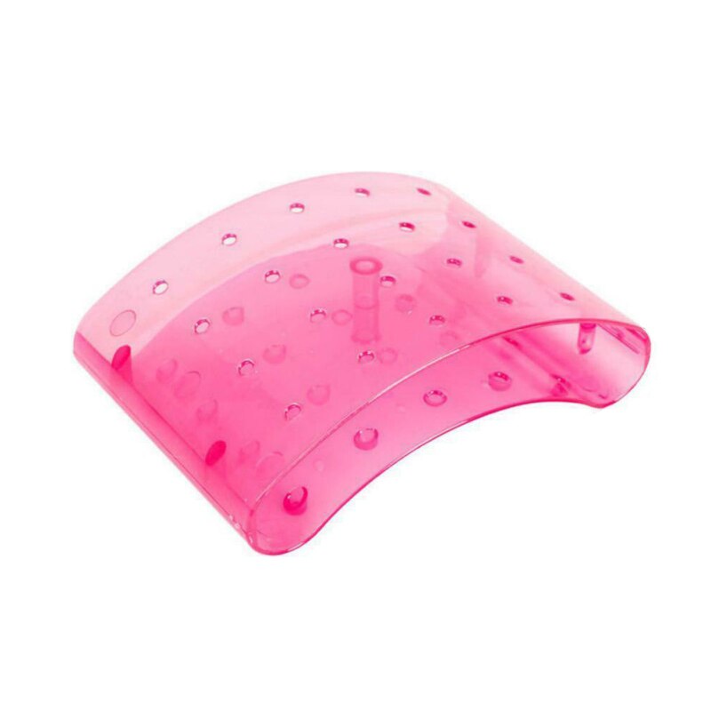 U-vormige 20 Gaten Cake Houder Diy Baking Tool Display Houder Pop Lolly Stand Met Plank Lollipop Stick Bakvormen Keuken acces: pink