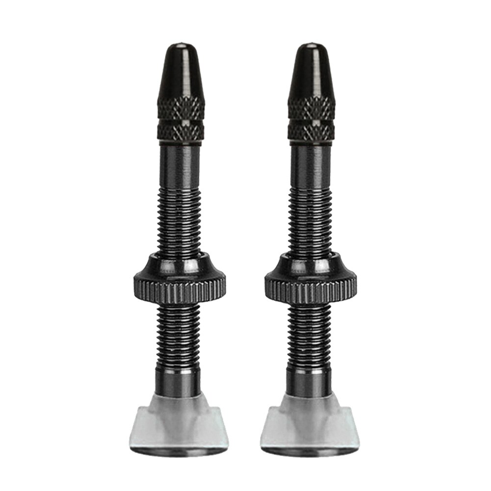 2 Stuks 40Mm/60Mm Mtb Fiets Extender Presta Ventielen Voor Bike Tubeless Tire Core Aluminium Klep fiets Reparatie Accessoires