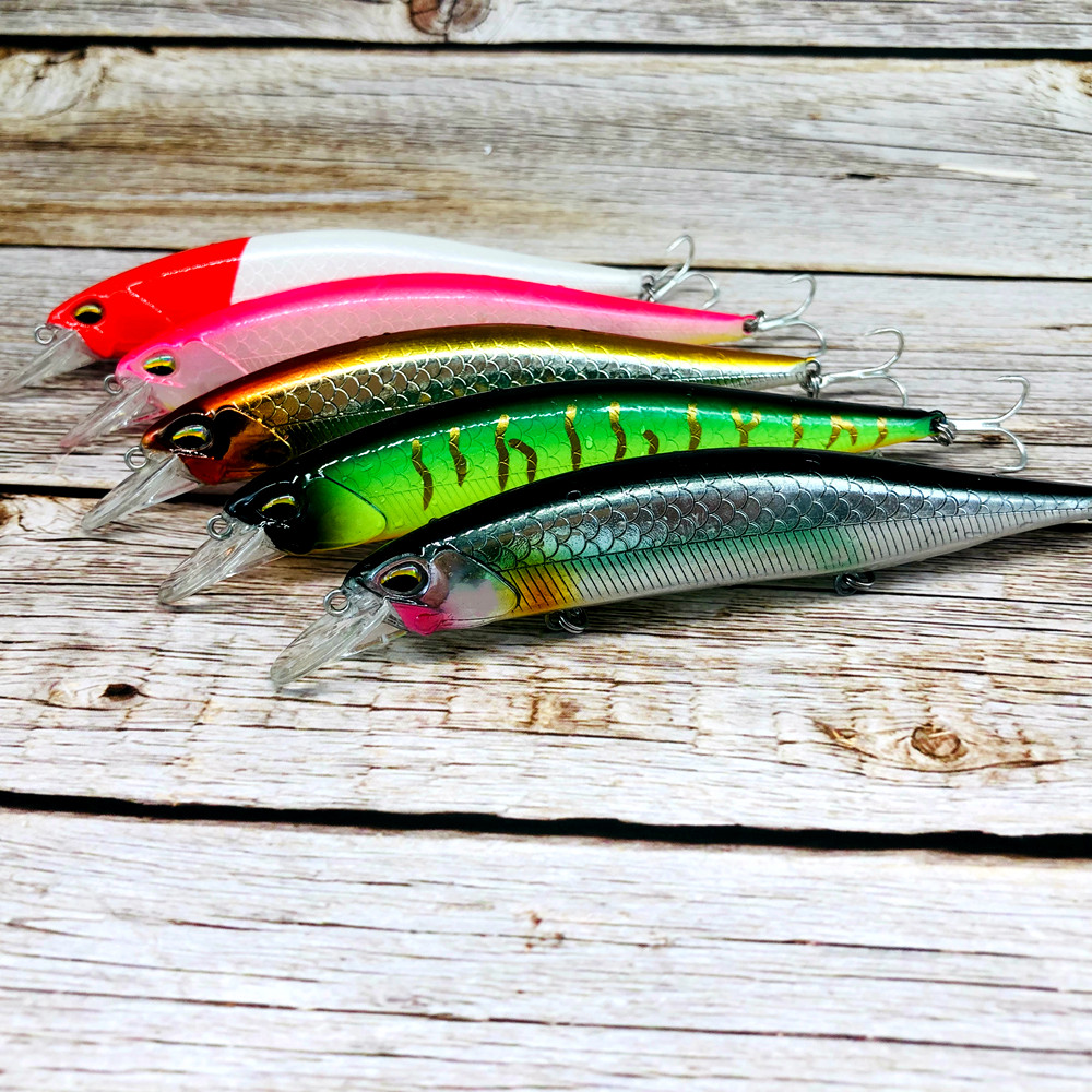 GREENSPIDER Suspend JERKBAIT Fishing Lure 135mm 18.2g Wobbler Minnow Tungsten Longcast Bass Pike Bait Lure Tackle