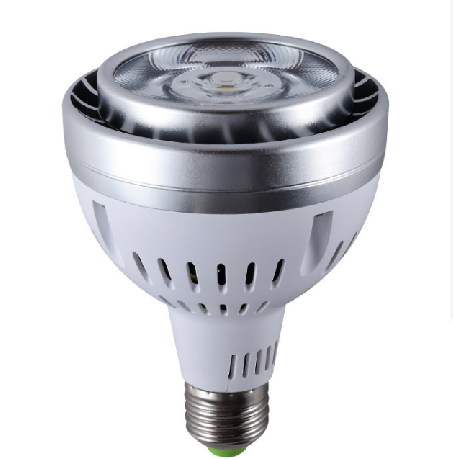 E27 led spotlight 35w COB par30 led bulb light indoor track spot shop lamp AC85-265V