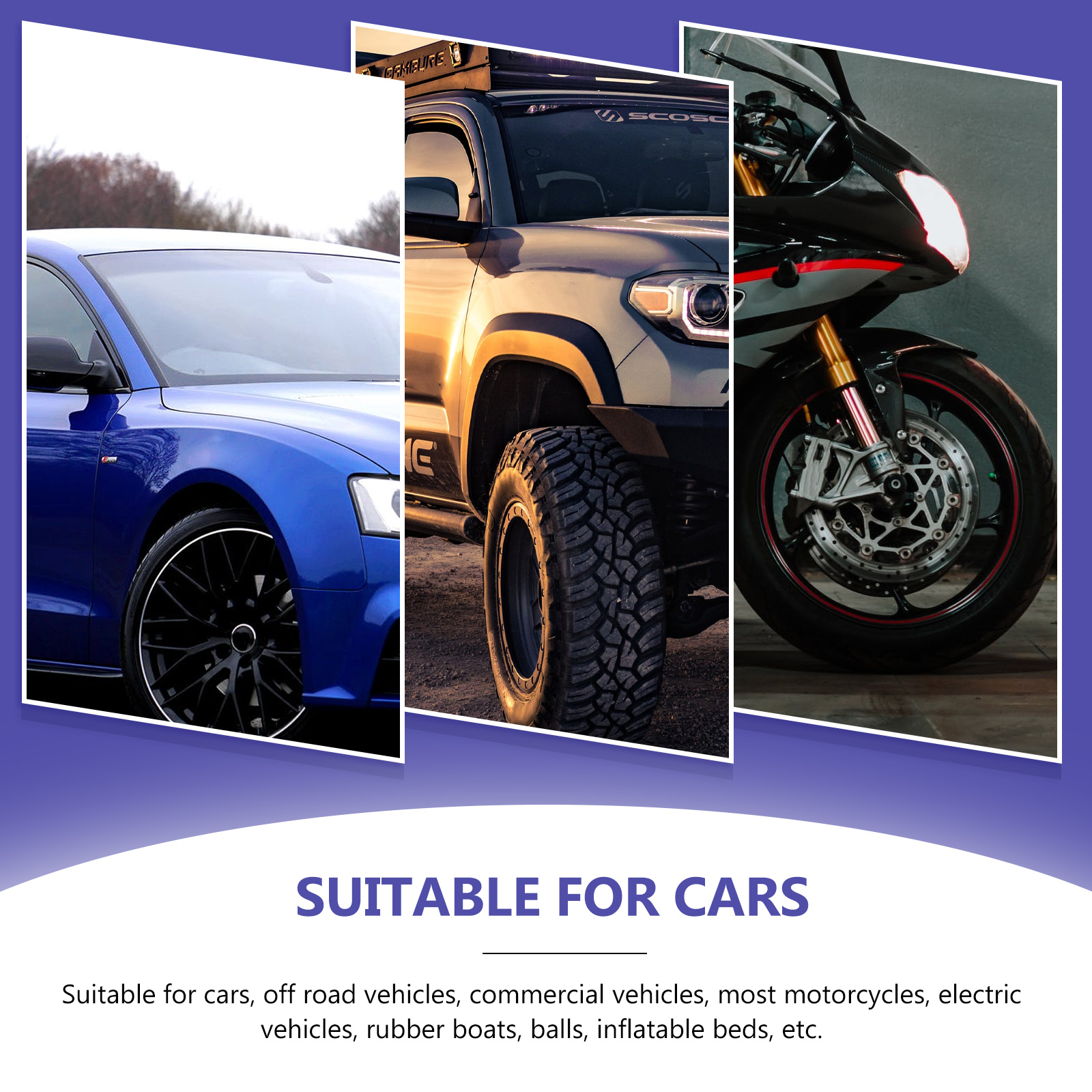 1pc Electric Air Compressor 22 Cylinder Air Pump with Digital Pressure Meter