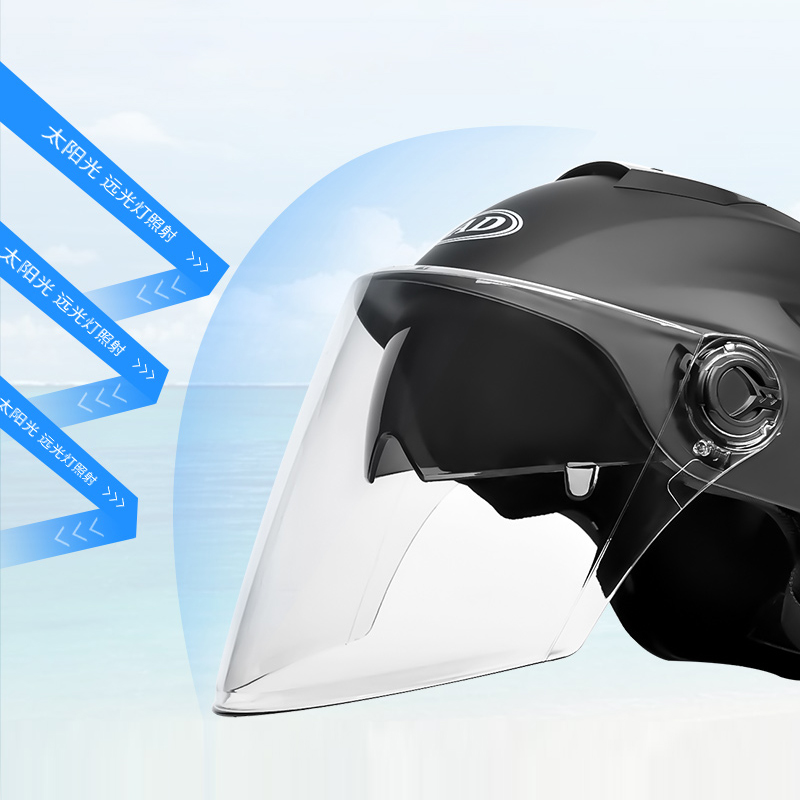 V Casco scooter elettrico proprietà V elicottero Caschi moto Cascata di sicurezza Soman Articoli urbani Donna Uomo Attrezzatura moto