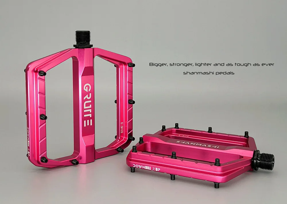 2024 Fietspedalen Ultralichte Pedalen 3 Lagers Cnc Aluminiumlegering Fiets Platte Pedalen Racefiets Fietsen Accessoires: Roze