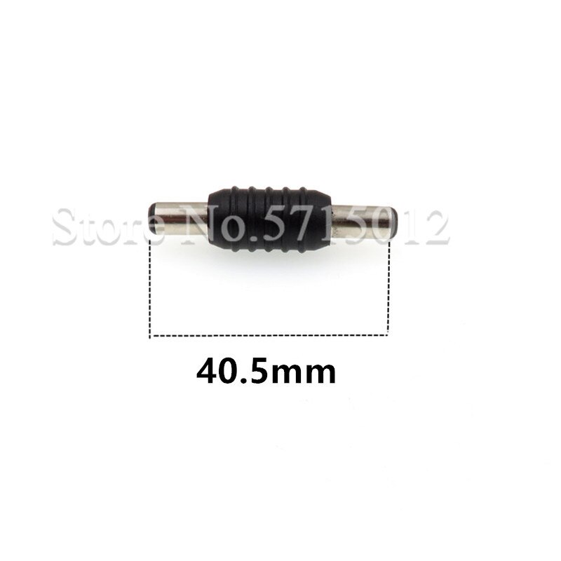 5 Stks/partij 5.5*2.1Mm Dc Male Naar Dc Male Adapter Connector Voor Surveillance Onderdelen