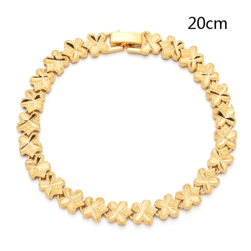 Plated 24K Gold Multi Vorm Punk Armband Curb Cubaanse Ketting Goud Kleur Armbanden Armband Voor Mannen Vrouwen Sieraden: Style 4