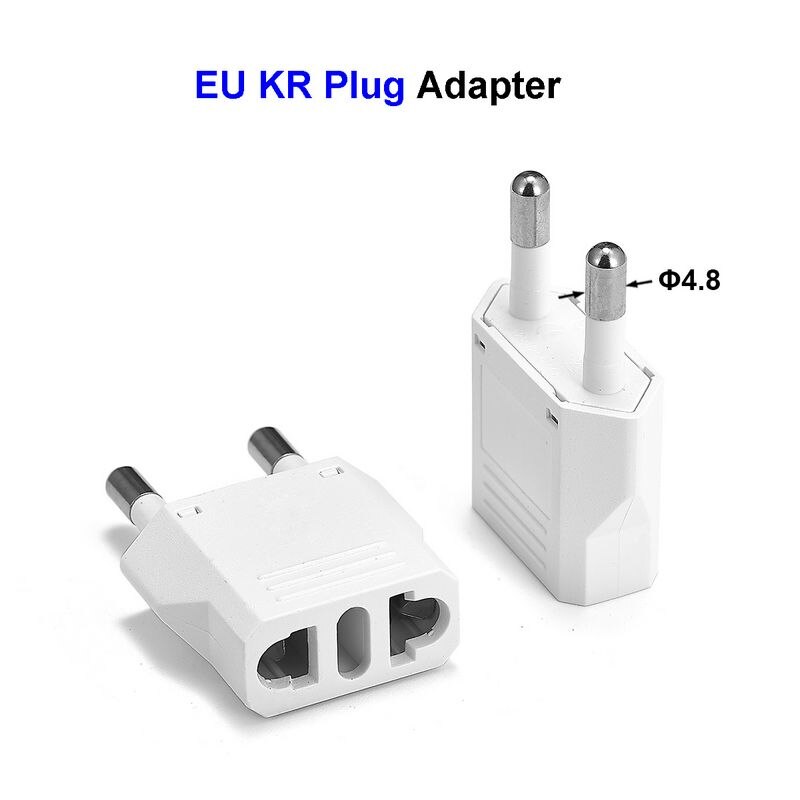 10 pcs EU KR Plug Travel Adapter Amerikaanse CN Ons EU KR Euro Europese Power Adapter Stekker Converter sockets Outlet