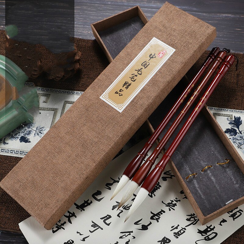 Meerdere Haren Chinese Schrijven Borstel Pen Set Chinese Kalligrafie Aquarel Borstel Meerdere Haren Art Tool Supply