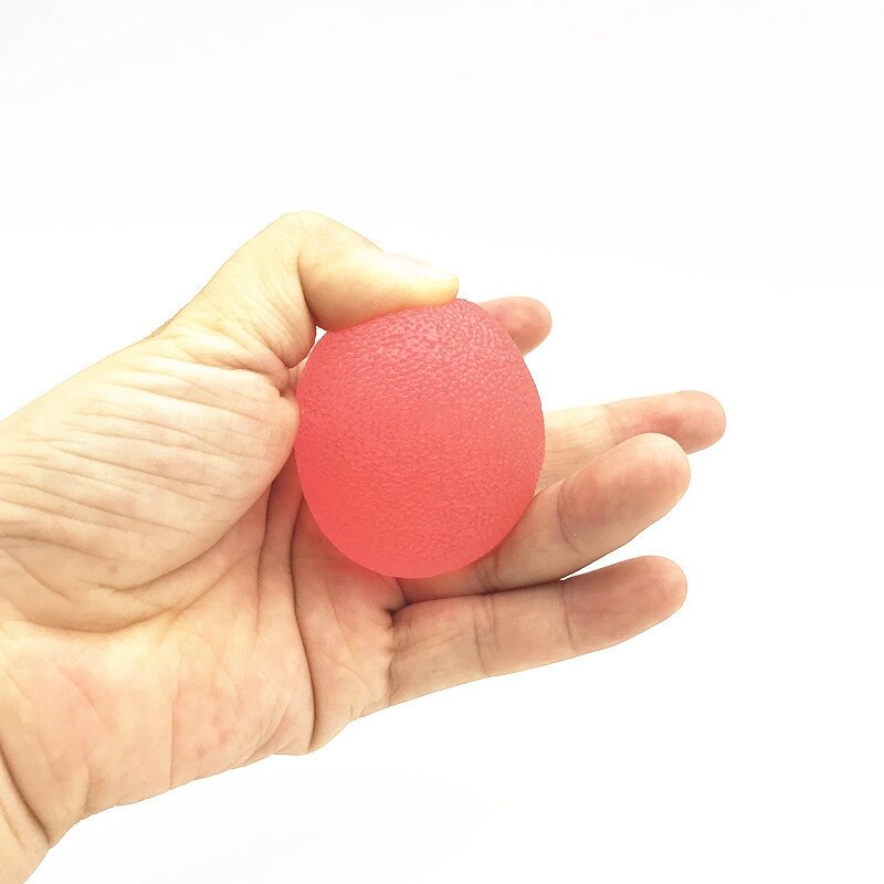 3 stk afspændingsbold håndstressbolde træningspresse æg-form hånd finger og greb styrkende terapibold