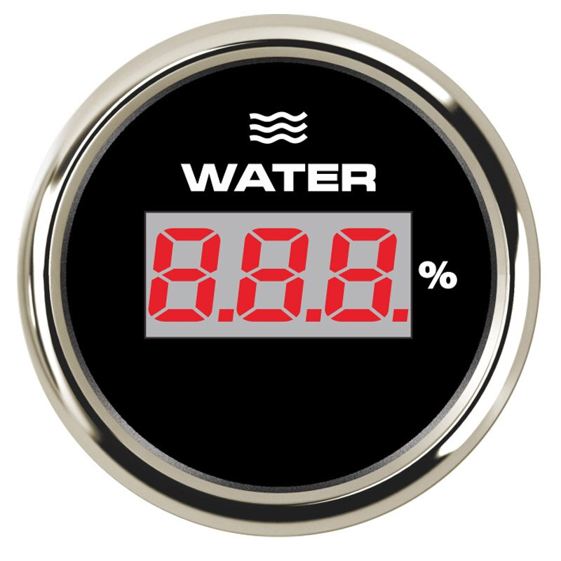 Universal 52 mm Water Level Meter Liquid Water Tank Indicator Meter For Marine Yacht Boat ATV: BS