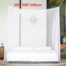 Travel Mosquito Net Home White Polyester Fabric Camping Insect Netting