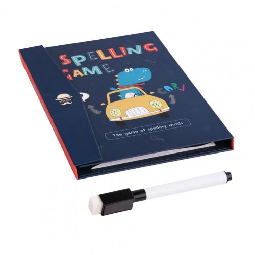 Magnetic Word Spelling Game Children Early Education English Cardboard Puzzle English Cardboard Puzzle: Default Title