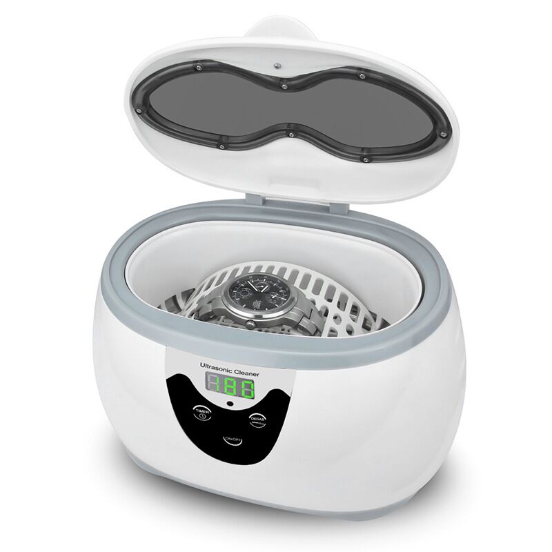 Ultrasonic Jewelry Cleaner Portable Ultrasonic Cleaning Machine with Digital Timer for Jewelry, Sunglasses, Watches, Dentures et