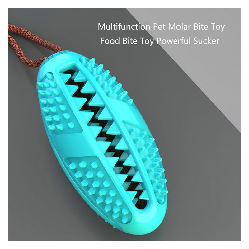 Pet Dog Toys Silicon Suction Cup Tug dog toy Dogs Push Ball Toy Pet Tooth Cleaning Dog Toothbrush for Puppy large Dog Biting Toy