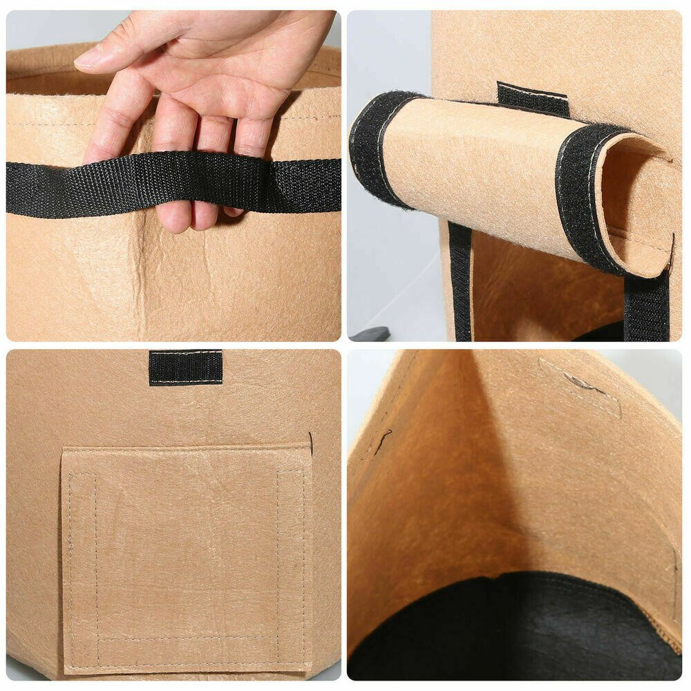 Plant Grow Bags home garden Potato pot greenhouse Vegetable Growing Bags Moisturizing jardin Vertical Garden Bag tools droship