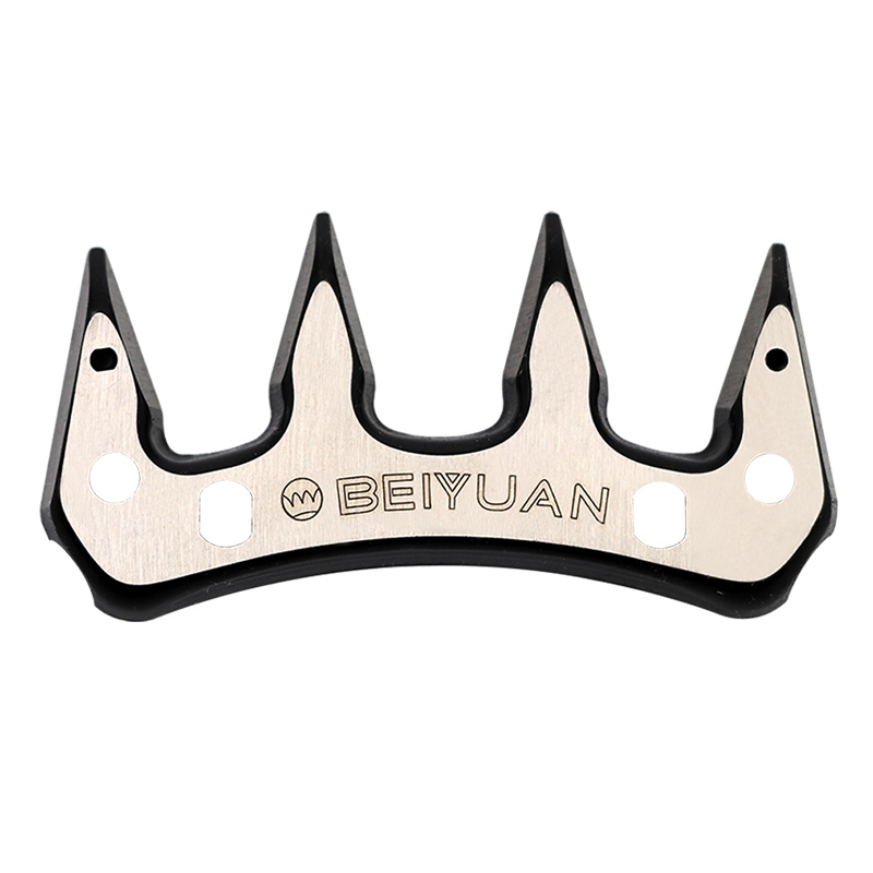 BEIYUAN Sheep/Goats Shears Convex Comb Cutter Shearing Clipper 13 Tooth Blade For Sheep Clipper Shears Scissorsd30: green