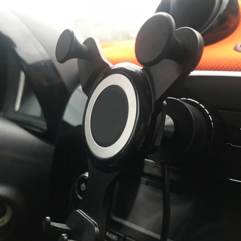 Auto mobiele telefoonhouder auto luchtrooster clip montage navigatie oplaadhouder voor smart 453 fortwo & forfour