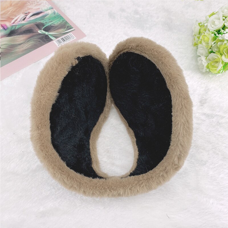 Thicken Fur Earmuffs Men Women Ear Cover Winter Plush Warmer Ear Muff Soft Protector Ear Mask Outdoor Windproof Ear Warmers