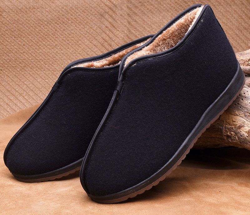 Winter warme shaolin mönch kung fu schuhe zen Verzögerung Meditation turnschuhe taoistischen kung fu taiji schuhe wushu kampfkunst schuhe