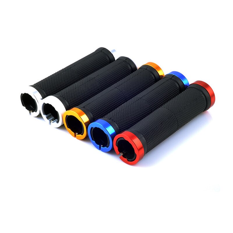 Fietsstuur handvatten mtb fiets stuur grip rubber antislip ergonomisch mountainbike onderdelen zwarte propalm bar ends