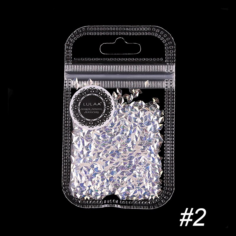 Ongles Strass pierres Strass Nail art décoration 3d ongles breloques manucure fournitures ongles décoration paillettes