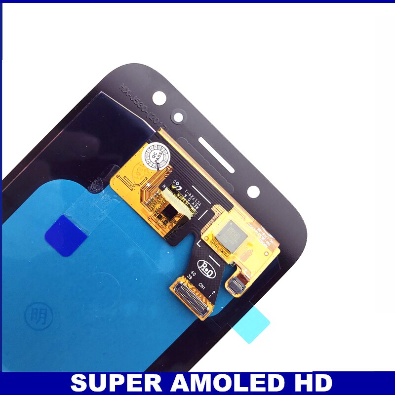 Pour Samsung Galaxy AMOLED LCD J5 J530 SM-J530F J530M LCD écran tactile numériseur assemblée avec réglage de la luminosité
