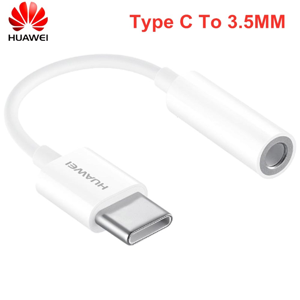 Câble Audio HUAWEI Type C 3.5 Jack câble pour écouteurs USB C à 3.5mm adaptateur pour écouteurs pour Huawei P10 P20 pro Mate 10 Pro 20