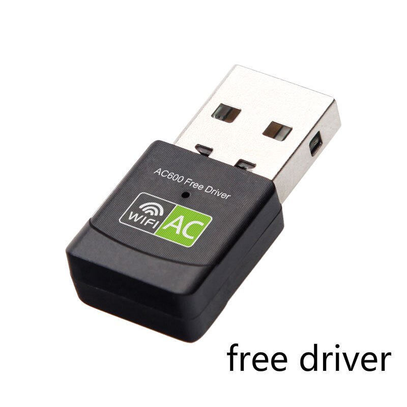 Free Driver USB Wifi Adapter 600Mbps Wi Fi Adapter 5ghz Antenna USB Ethernet PC Wi-Fi Adapter Lan Wifi Dongle AC Wifi Receiver: Free Driver