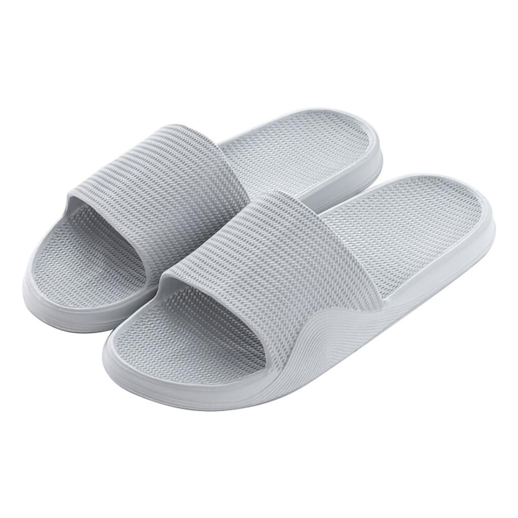 Pantoufles antidérapantes pour hommes, chaussures de piscine décontractées, salle de bain, douche, à la , # L4