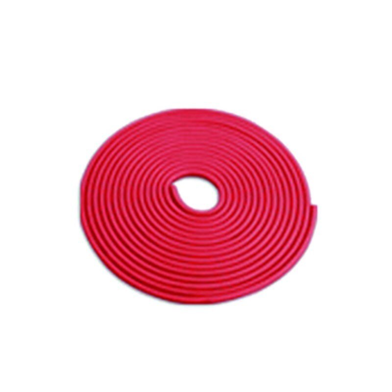 5m auto deurrand rubberen afdekking beschermstrip voor peugeot 206 307 406 407 207 208 308 508 3008 4008: Rood