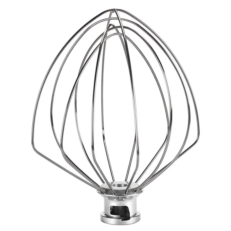 KN256WW 6-Wire Whip Attachment for KitchenAid 5-6 Quart Bowl-Lift Stand Mixer Accessory Replacement, Egg Cream Stirrer: Default Title