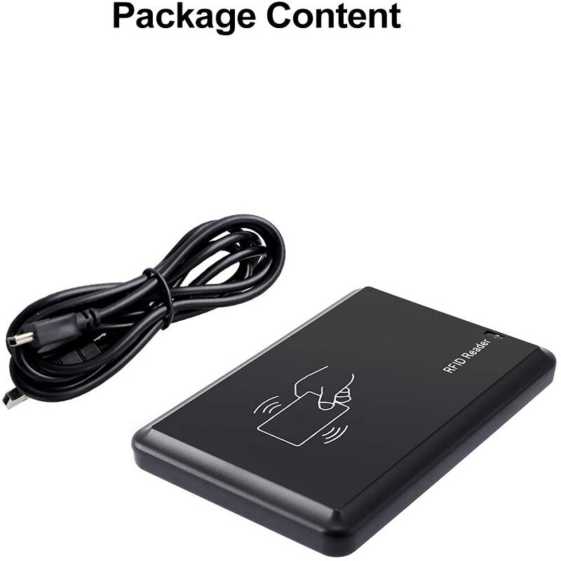 RFID Card Reader, USB RFID Card Reader,RFID Card Reader 125khz Contactless Proximity Sensor Smart ID Card Reader EM4100 125KHz
