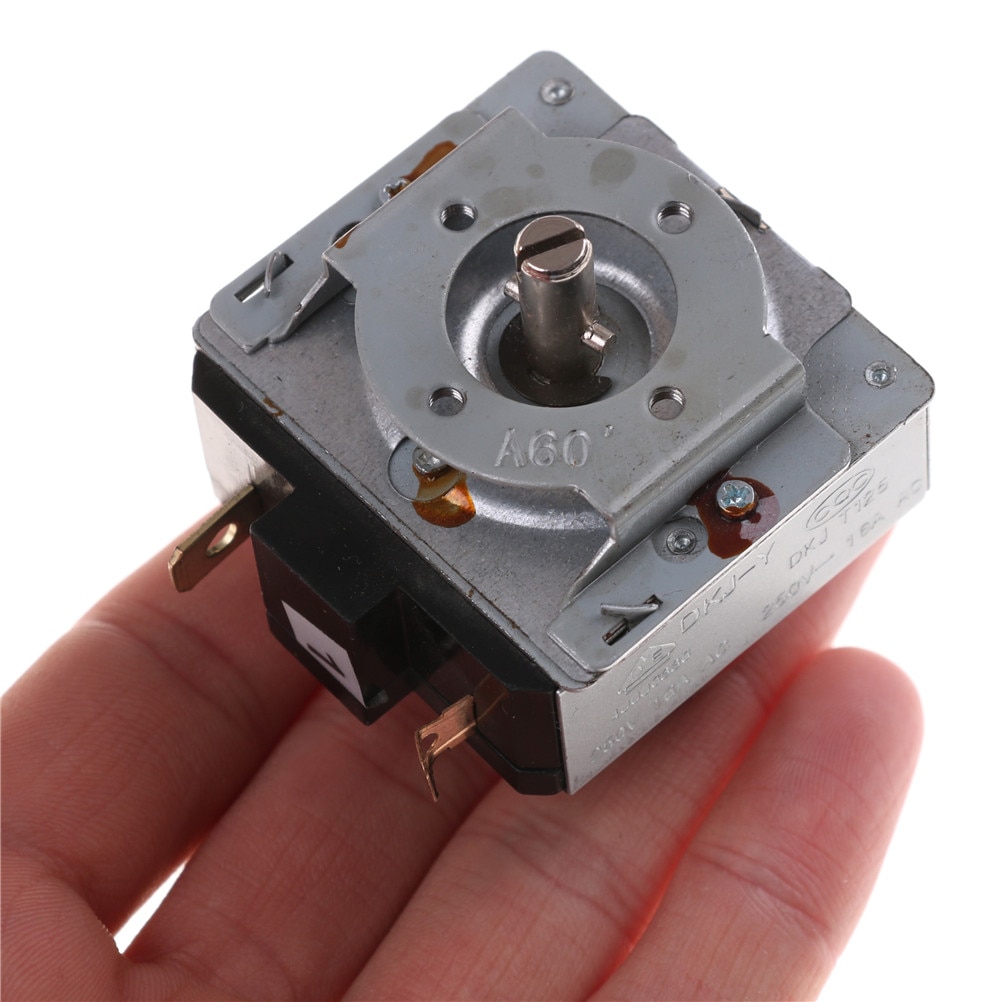 Temporizador con interruptor electrónico para horno de microondas y cocina, temporizador de 15A y 60/120 MINUTOS DE DKJ-Y, S08, 1 unidad