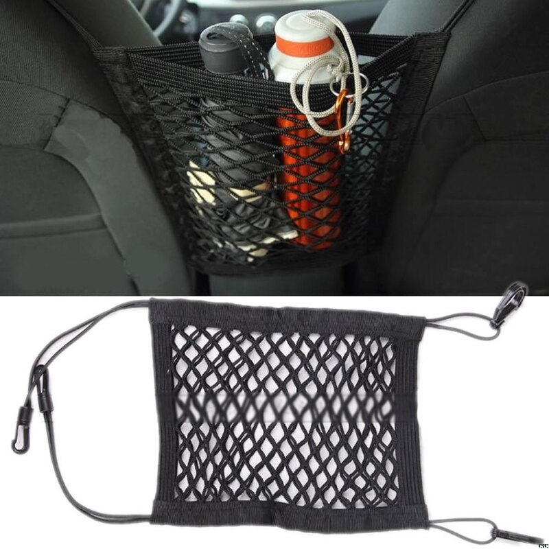 Baby Melk Fles Opslag Houder Auto Vrachtwagen Opslag Bagage Haken Opknoping Holder Seat Bag Net Mesh Fas