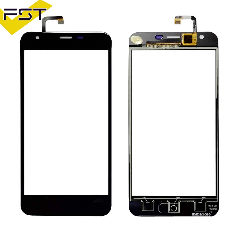 Pantalla táctil negra para Oukitel K7000 pantalla táctil digitalizador Panel táctil Sensor de vidrio para reparación de teléfono K7000 + herramientas gratuitas