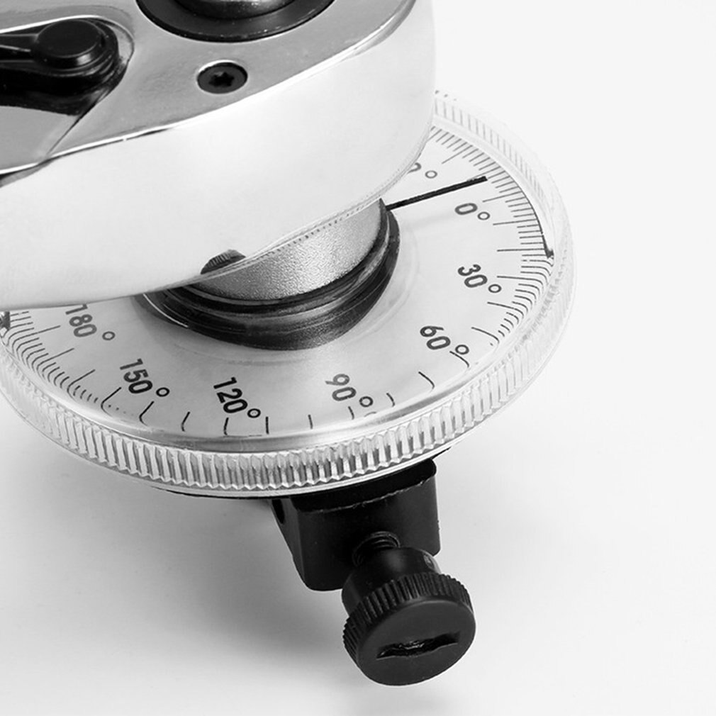 1/2 Inch Adjustable Drive Torque Angle Gauge Auto Garage Tool Set For Hand Tools Wrench At2136
