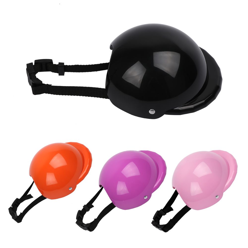 2022 Style Cute Pet Helmet Pet Protect Riding Cap Motorcycle Bike Doggie Helmet Cat Hat Pet Safety Suit Supplies