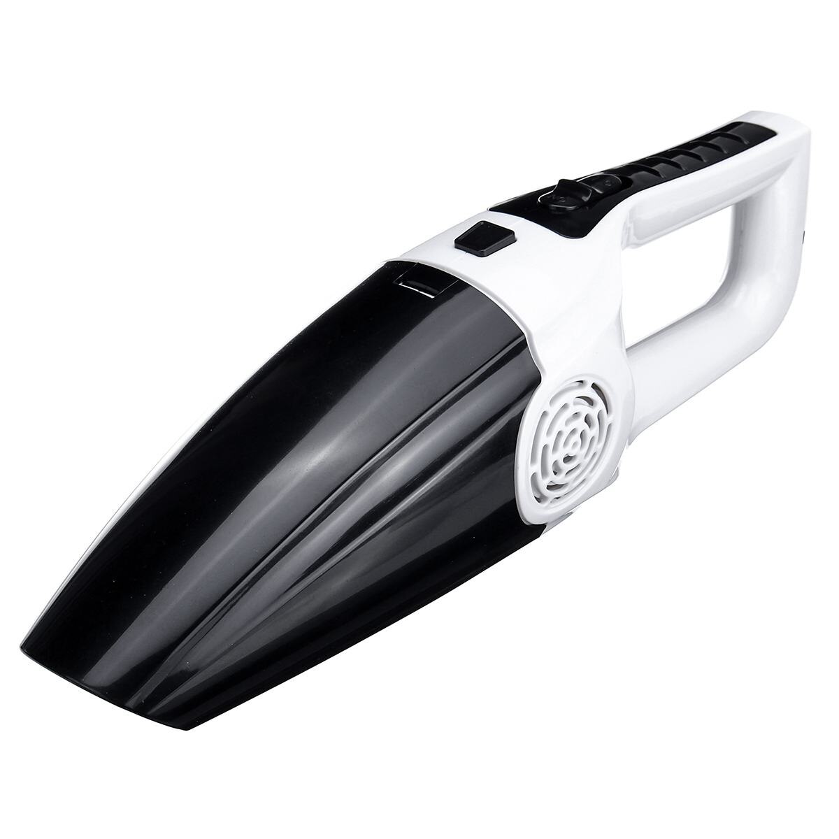 Aspiradora de polvo ciclónico de Casa de coche portátil de Audew 120W 12V de mano de uso húmedo de polvo de doble filtración desmontable