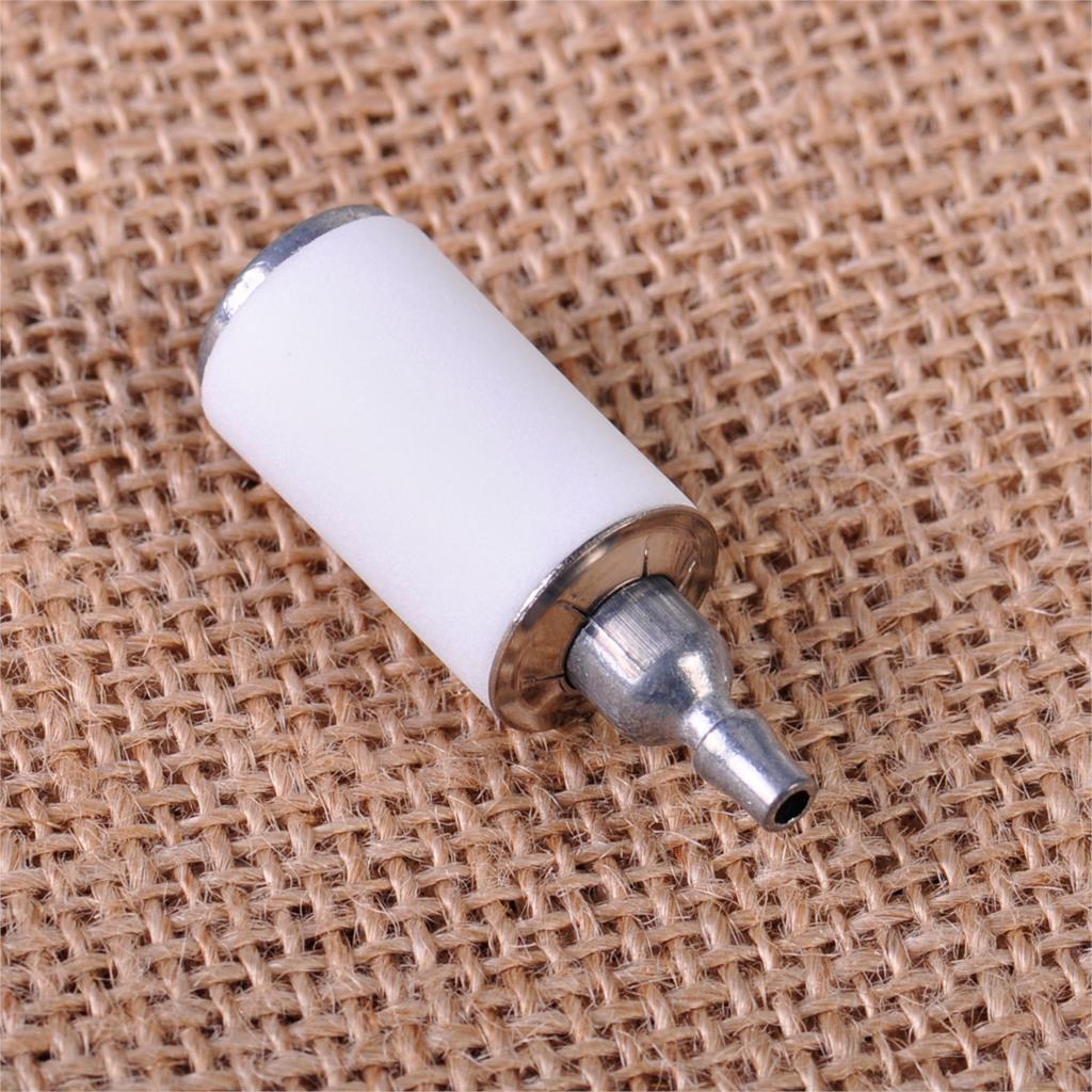 Letaosk novo filtro de combustível gás com 2 buraco linha grommet apto para husqvarna weedeater craftsman motosserra trimmer