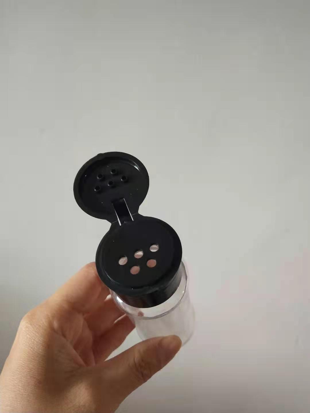 12 Stuks Plastic Kruidkruik Zout Peper Shakers Kruiden Jar Barbecue Bbq Kruiderij Azijn Flessen Keuken Containers Voor Specerijen